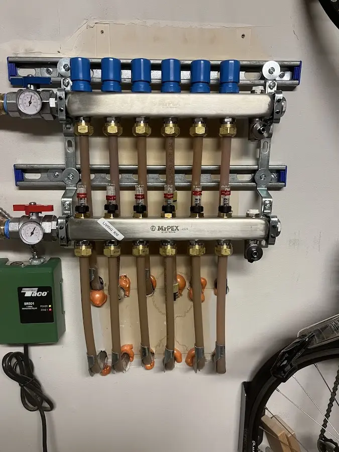 Plumber performing Water Heater Repair at a residential property in Honesdale